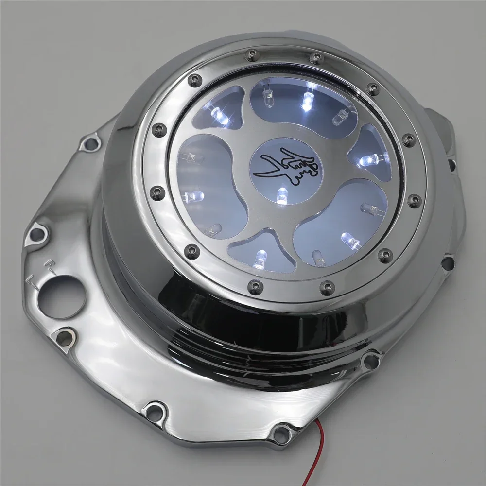 HTTMT Black Aluminum Engine Clutch Cover For Suzuki Hayabusa 1999-2020 & B-King