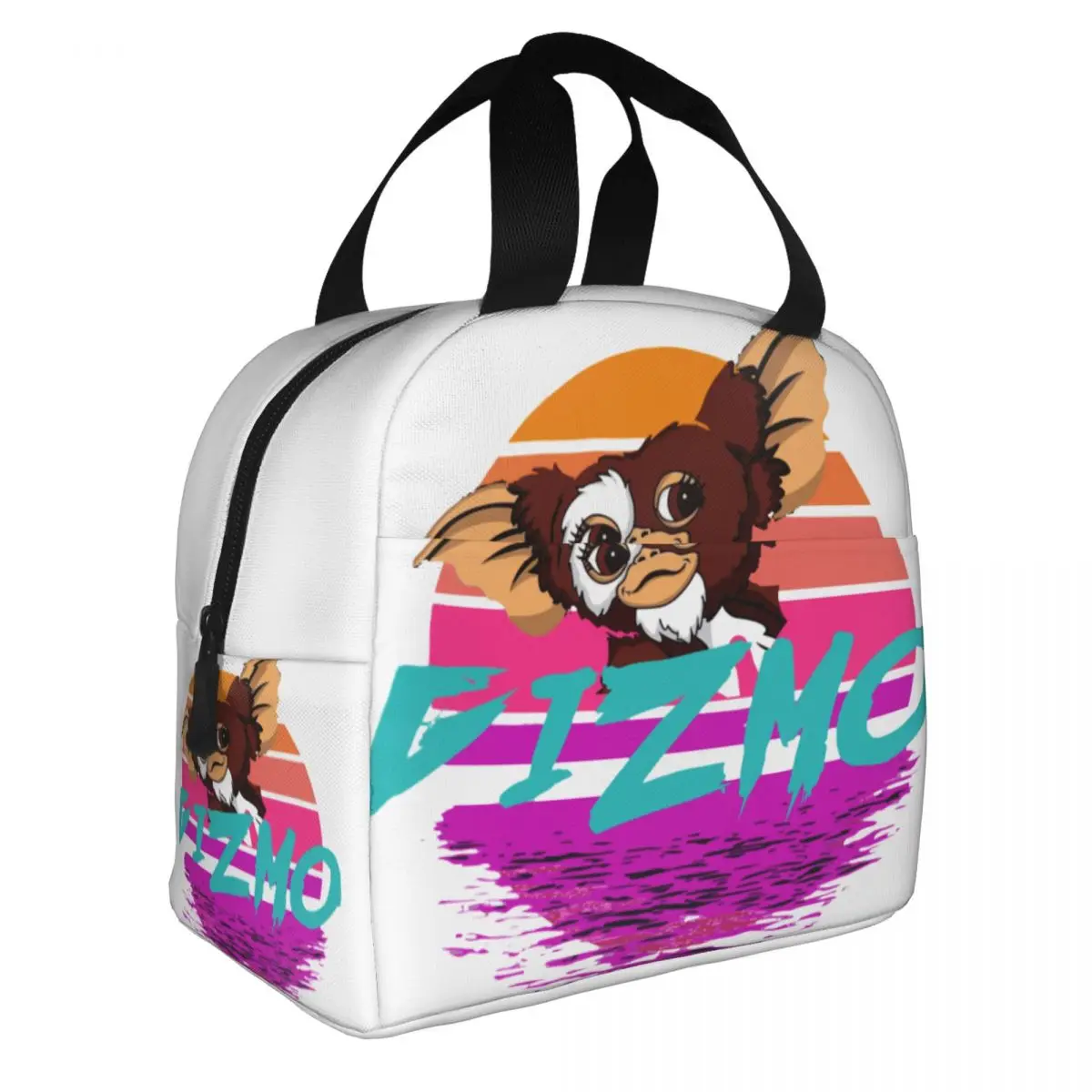 Gizmo Monster Insulated Lunch Bags Large Gremlin Mogwai 80S Horror Lunch Container Thermal Bag Tote Lunch Box Borse Per Alimenti