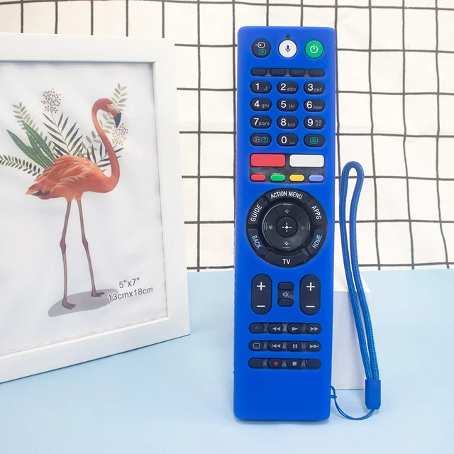 Védő Ujjú Szilikon Távirányító Burkolatok Zsinór-Ütésálló Csúszásgátló Kiegészítőkkel A Sony Rmf-Tx310E Tx310U Tx300B-Hez - Image 3