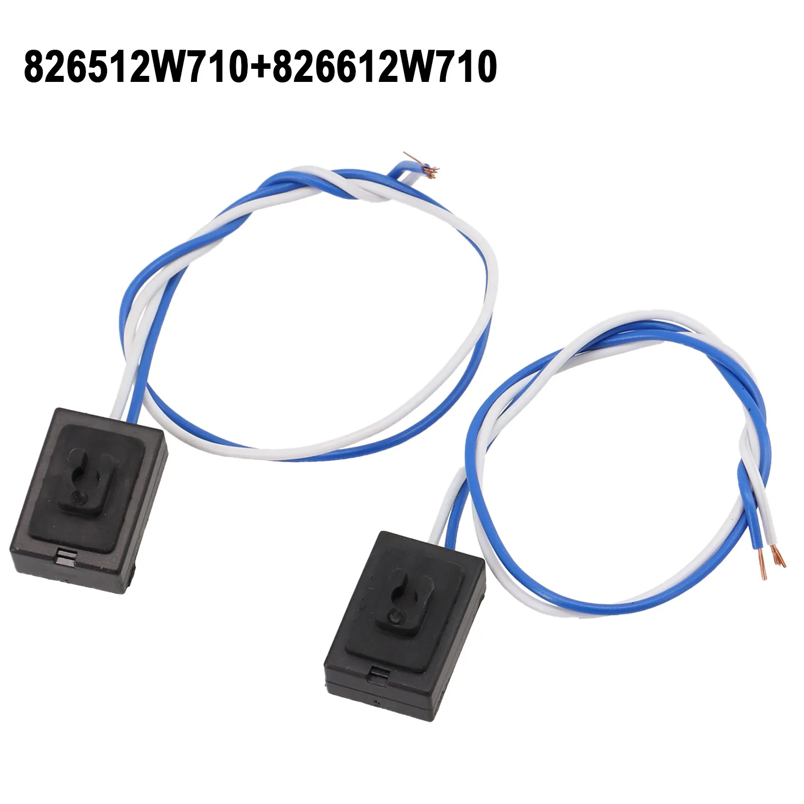 

High Quality Practical Useful Brand New Handle Small Button Replacement 2pcs/Set Door Inductive Front Exterior