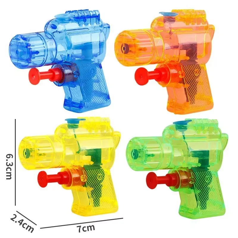 Mini Summer Spray Water Guns Hawaii Beach Toys - Size Comparison