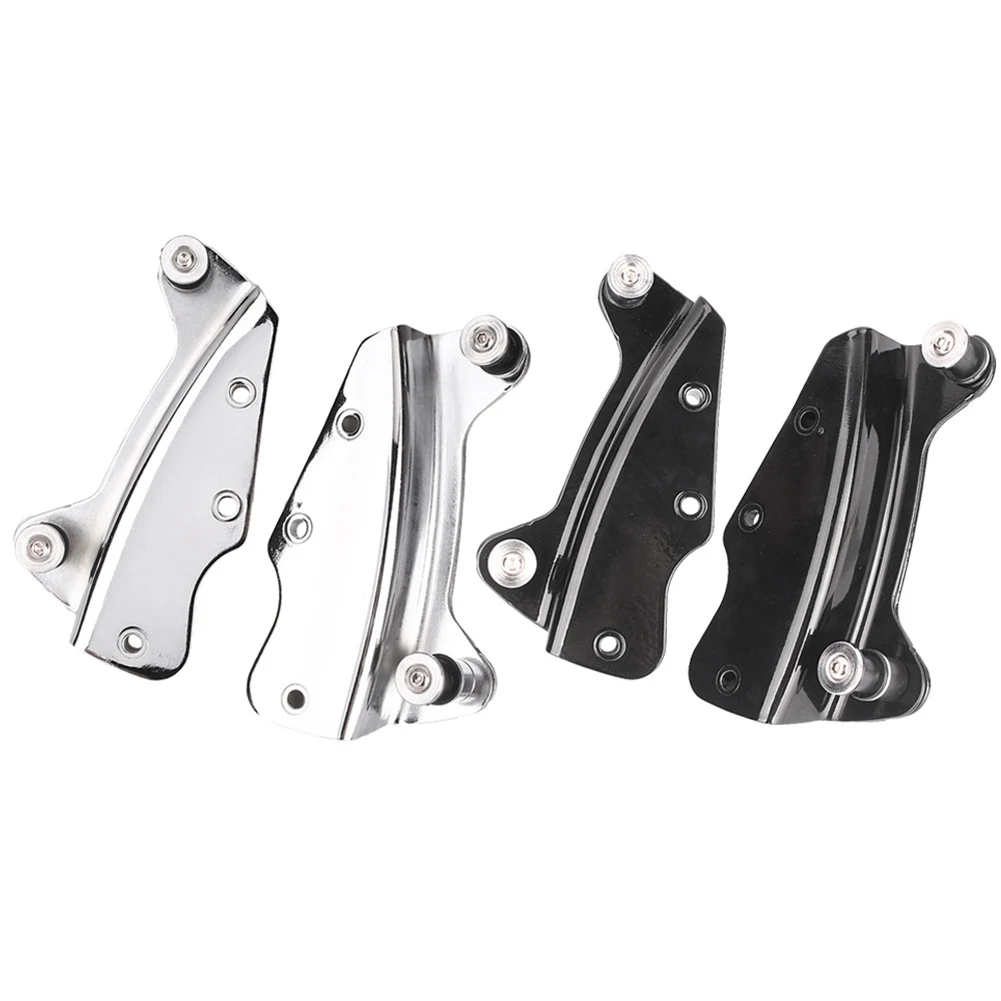 

2x 4-точечный комплект док-станции для мотоцикла для Harley Davidson Touring FLHR FLHT FLHX FLTR и т. Д. Модели 2009 2010 2011 2012 2013