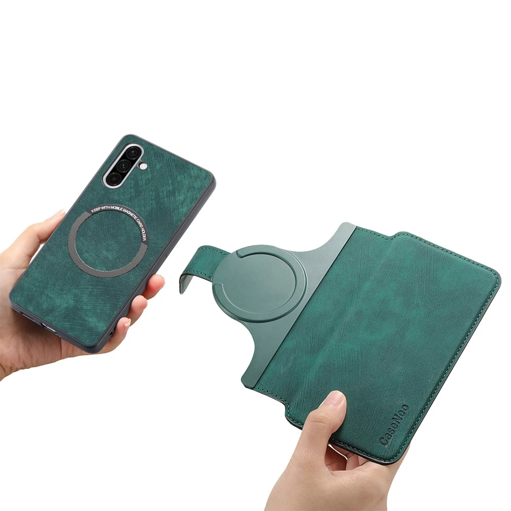 Premium Magnetic Flip Leather Phone Cover Case