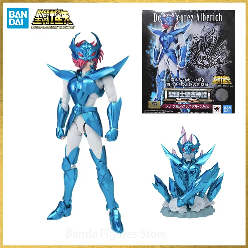 

Original BANDAI Saint Seiya Cloth Myth EX Delta Megrez Alberich 18cm In Stock Anime Figures Model Toys