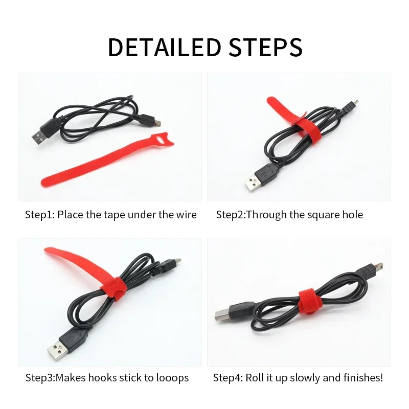 Cable tie 50/100 pcs releasable reusable 150 200 250 300mm plastics nylon wrap zip bundle bandage