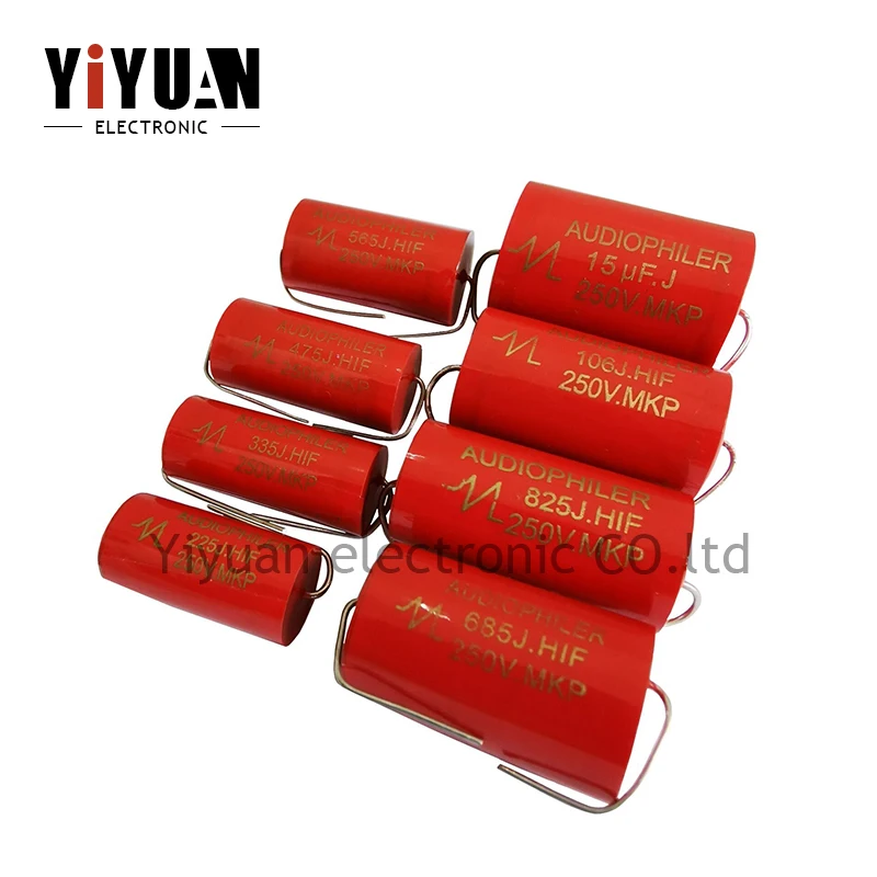 1pcs Audiophiler Axial MKP Capacitor Audio 250V 400V 630V 10UF/400V 0