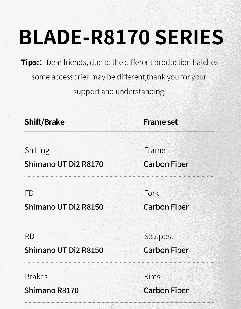 SAVA nueva hoja SLR8 C60 bicicleta de carretera de fibra de carbono, bicicleta DI2 para adultos 700C con componentes SHIMANO ULTEGRA Di2 R8170 bicicleta de carreras de alta gama