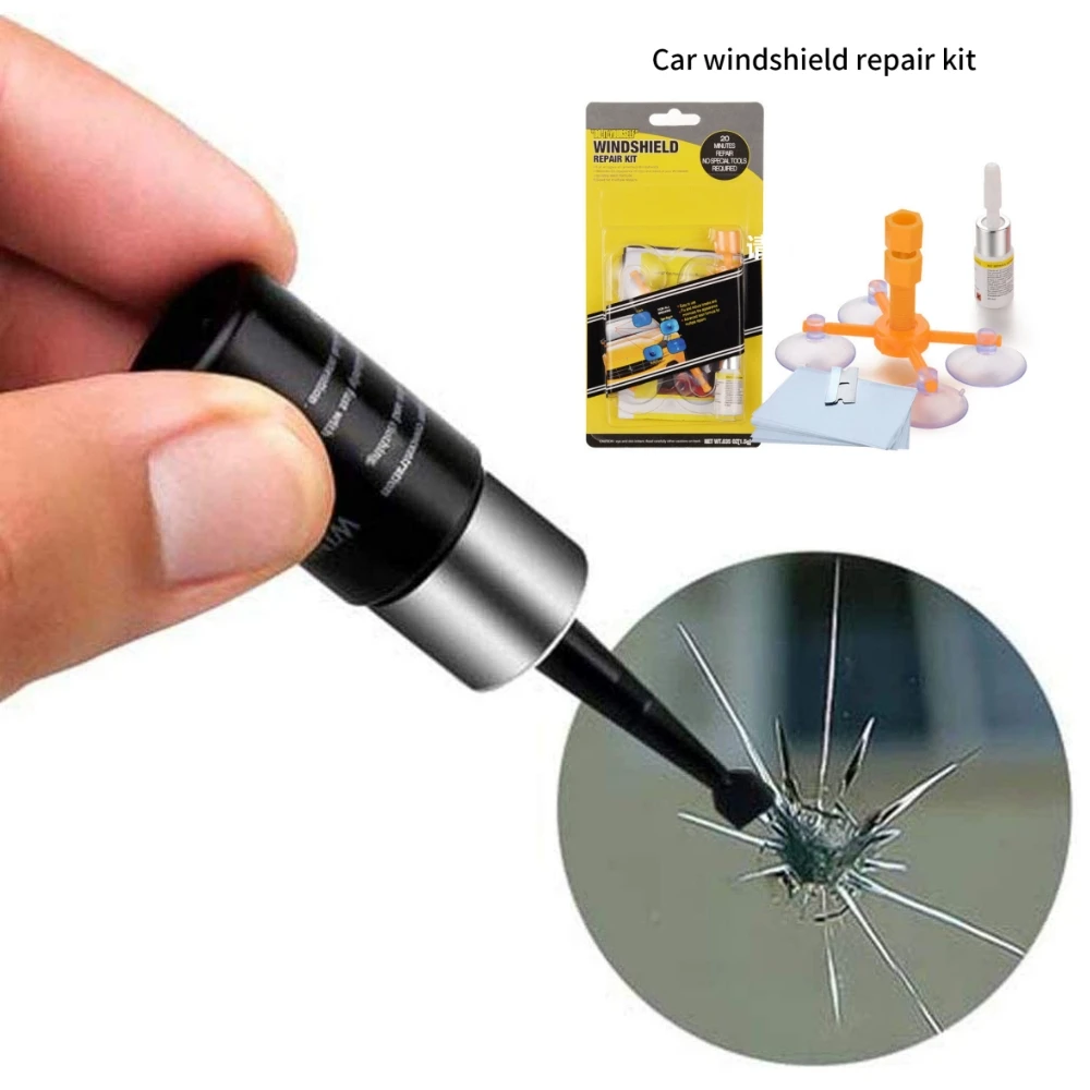 Windshield Repair Kit, Cracked Glass Repair Kit