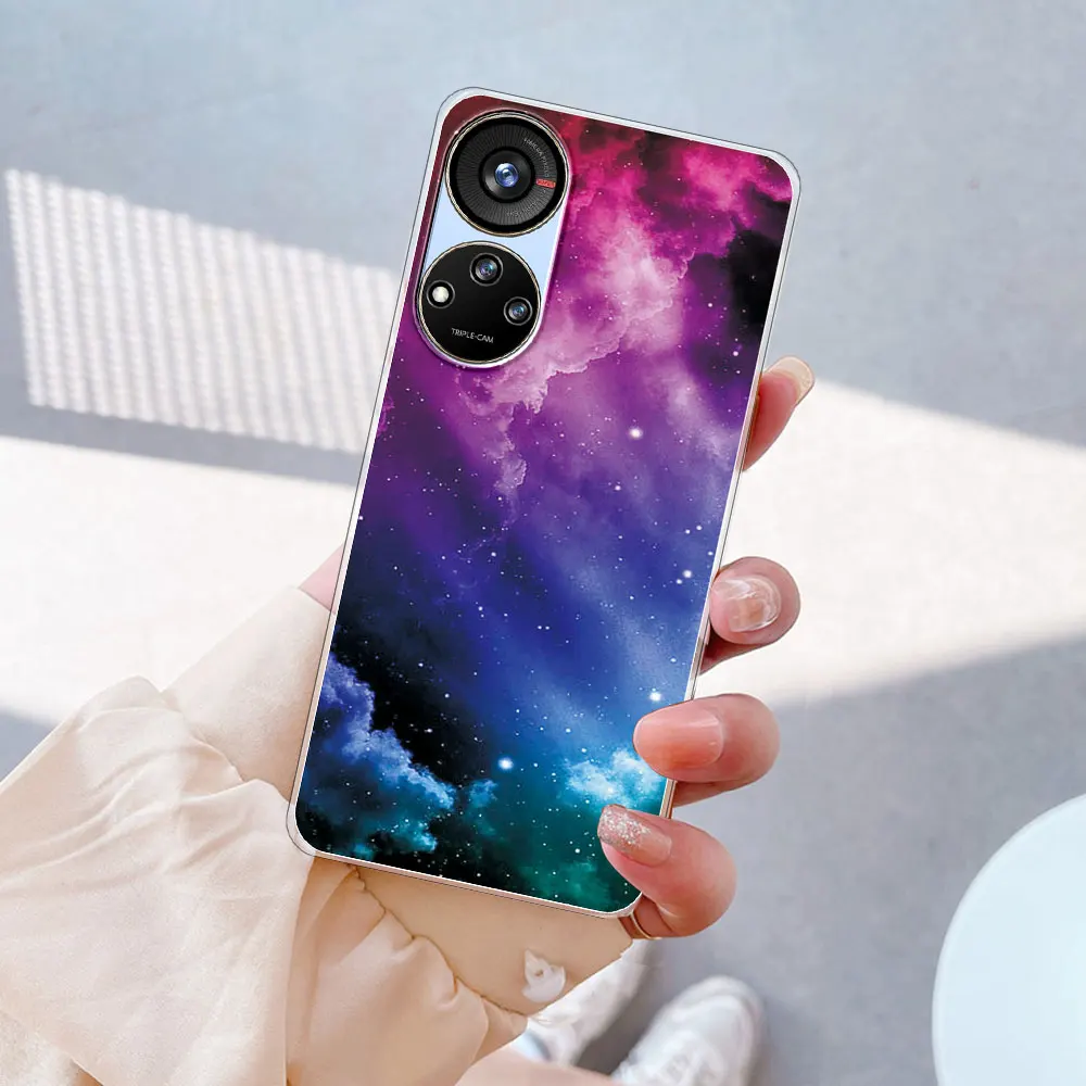 Clear Soft Silicone Shockproof Phone Case - Protective Coque Cover
