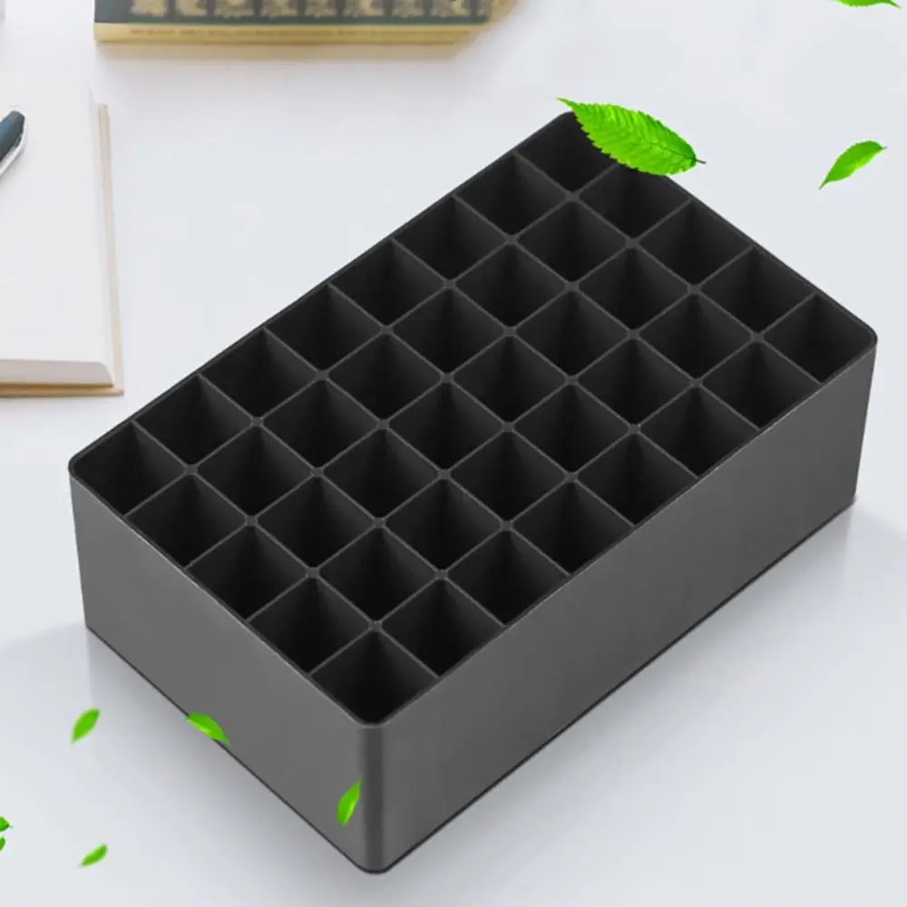 Marker Pen Storage Holder 12/30/40 Slots Multifunctional Large-capacity Brush Pen Rack Make-up Brush Stand Table Organizer Case