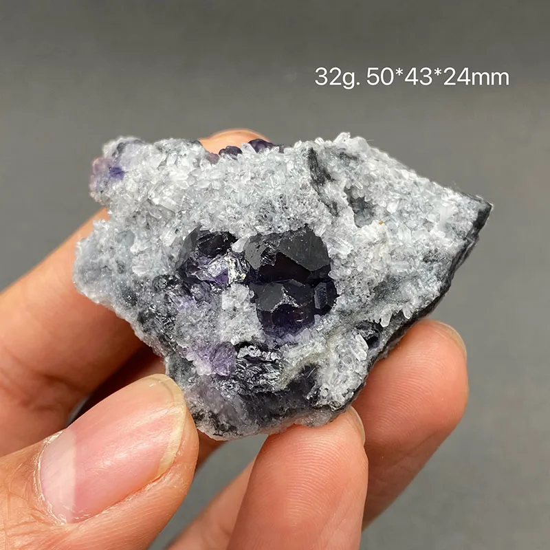 100% natural tanzanite blue fluorite raw mineral specimen healing crystal