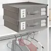 High Quality Linen Closet Organizers and Storage Cube Foldable Sheetcube Bed sheet set Organizer for Bedding Sheets and Clothes 4