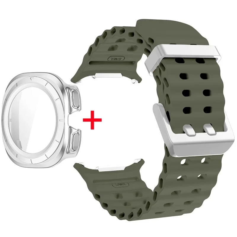 Ultimate 2-in-1 Watch Protection & Style Set with Strap, Case, and Screen Protector