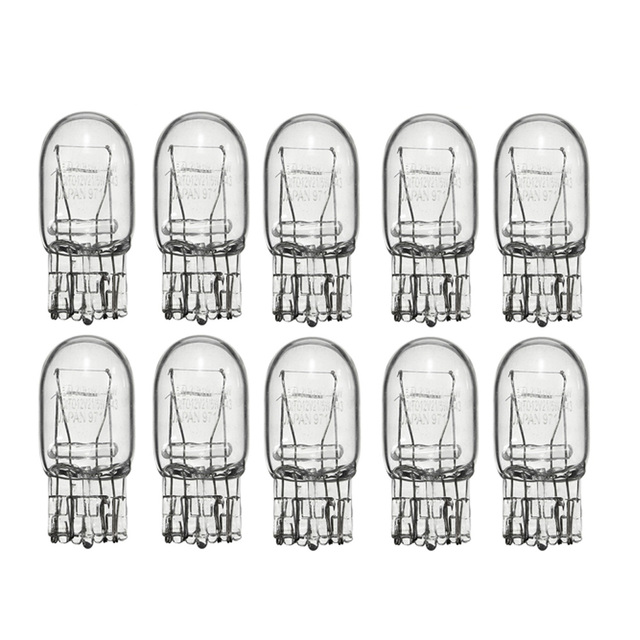 T20 7443 7440 Signal Light W21/5W 3800K Halogen Bulb Clear Orange Daytime Running Lights Turn Stop Brake Tail Bulb DRL Bulbs