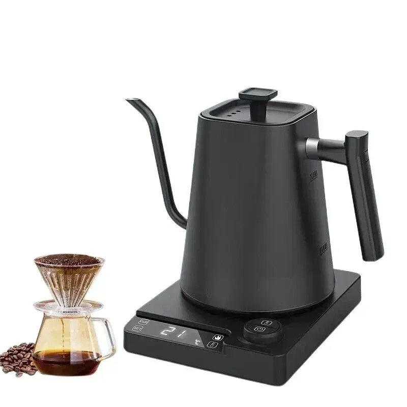 Chaleira Elétrica Gooseneck Cafeteira com Controle de Temperatura para Café e Chá Mais de 1200w 220v 110v Novo
