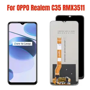 Оригинальный дисплей для OPPO Realem C35 RMX3511 ЖК сенсорный экран в сборе дигитайзер для Realme C35 сменный экран