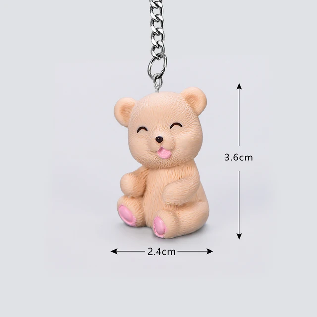 XR Brands® Master Series® ShiBeari Teddy Bear Keychain - Rolik®