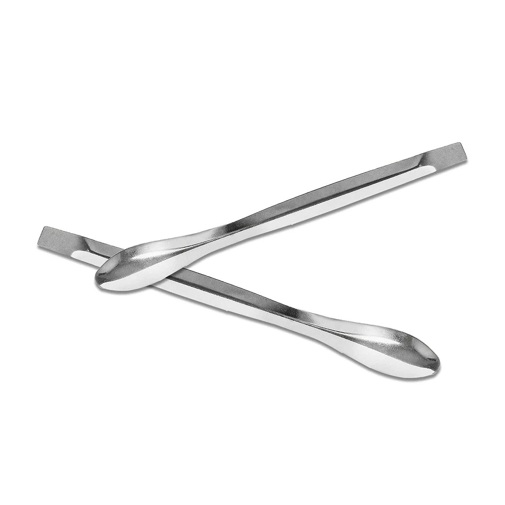 Lab Spatula Stainless Steel 15 PCS Lab Spoon Micro-Scoop Laboratory Tiny Spoon for Reagent Sampling Mixing