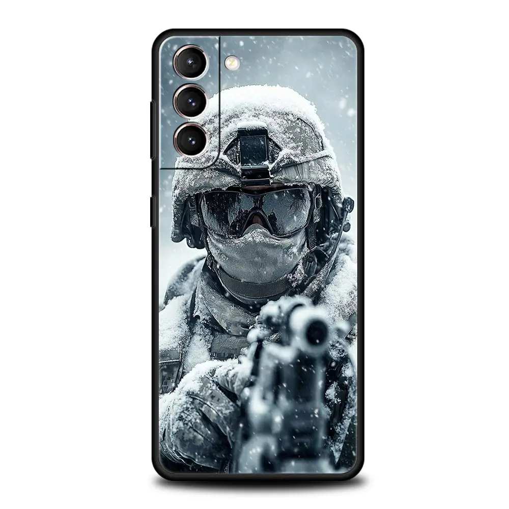 Military Army Special Forces Soft TPU Phone Case