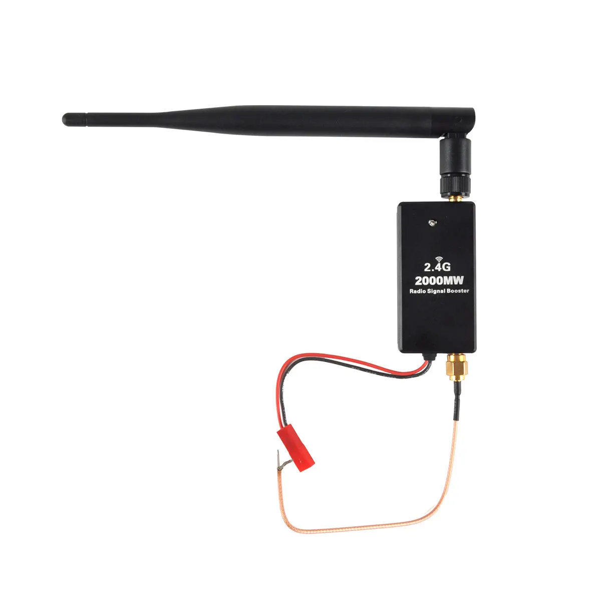 Installation de l'amplificateur de signal RF 2W 33dBm sur un émetteur RC pour améliorer la portée.