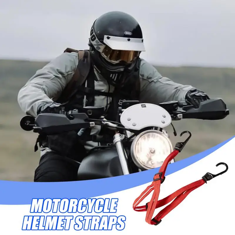 Motorcycle Tie Down Straps Elastic Luggage Binding Cord Motorcycle Straps Outdoor Adventure Accessories Bungee Cord Bandage With
