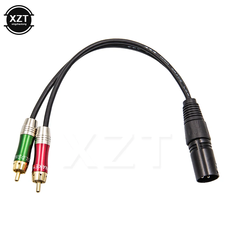 ׷ ݼ   ̺ , ũ Ŀ , 30cm 3  XLR -2 RCA 