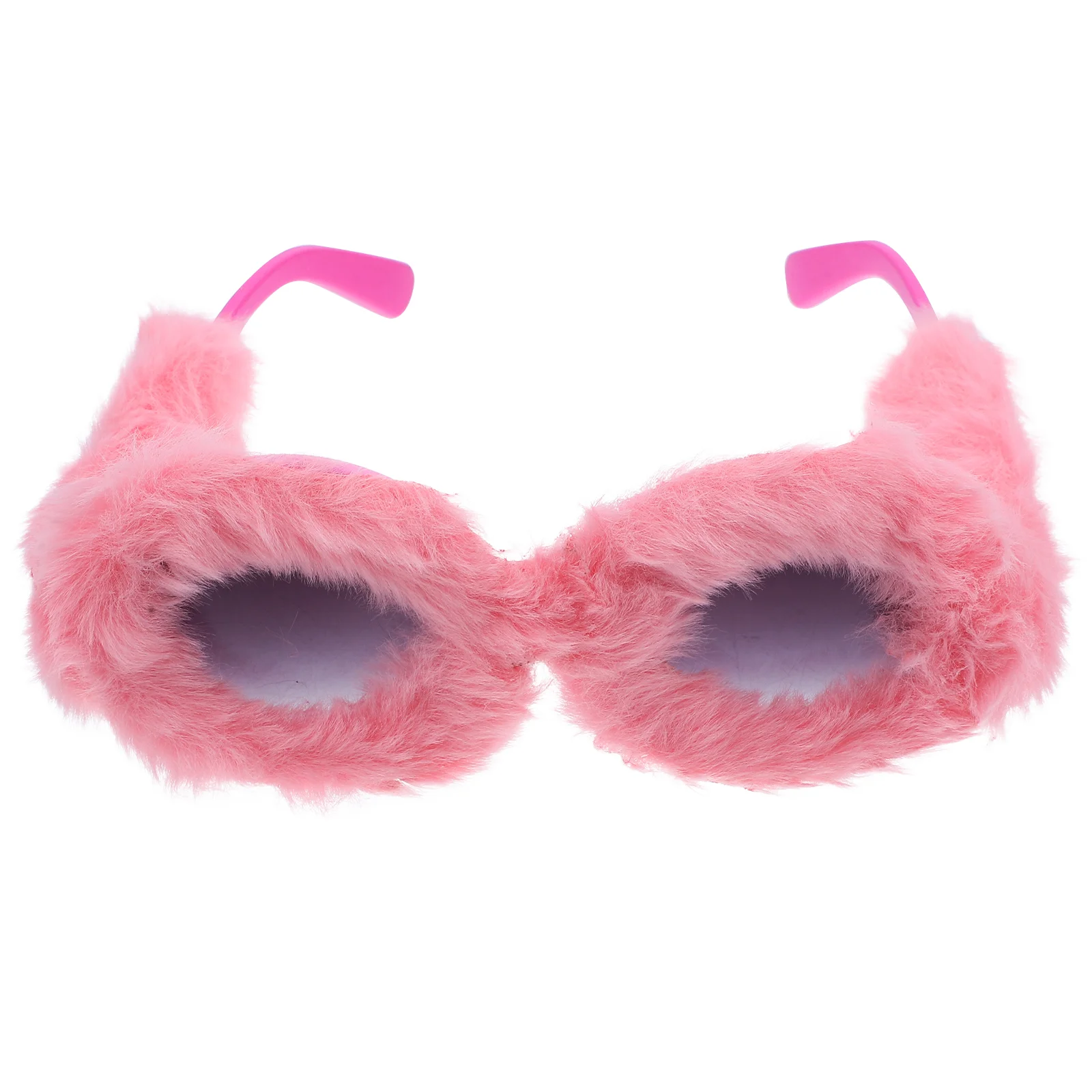 

Funny Sunglasses Decorative Plush Photo Novelty Soft Velvet for Party Eyeglasses Props