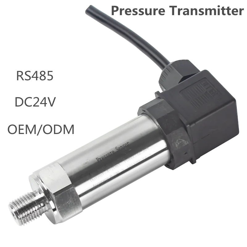 

Hydraulic Pressure Sensor Guage RS485 Output Modbus 0.2bar, 1 bar, 50 bar, 100bar, 150bar Transmitter Water Tank Oil Gas Sensor