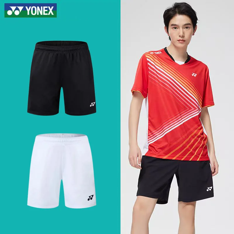 YONEX New Badminton Sports Shorts for Men woman and Women Suit Quick-drying and Breathable Fitness Jogging