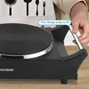 Techwood ES-3203 Hot Plate Electric Double Burner 1800W for Cooking with Adjustable Temperature & Stay Cool Handles 4