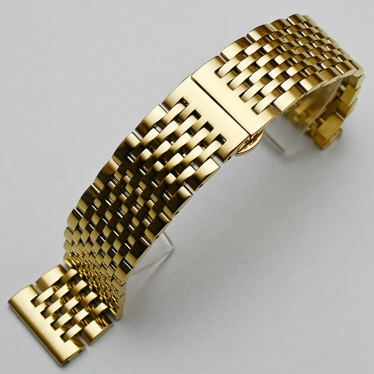 Chiusura A Scomparsa Deployante Per Cinturino Orologio In Acciaio Inox 45mm Fibbia A Farfalla