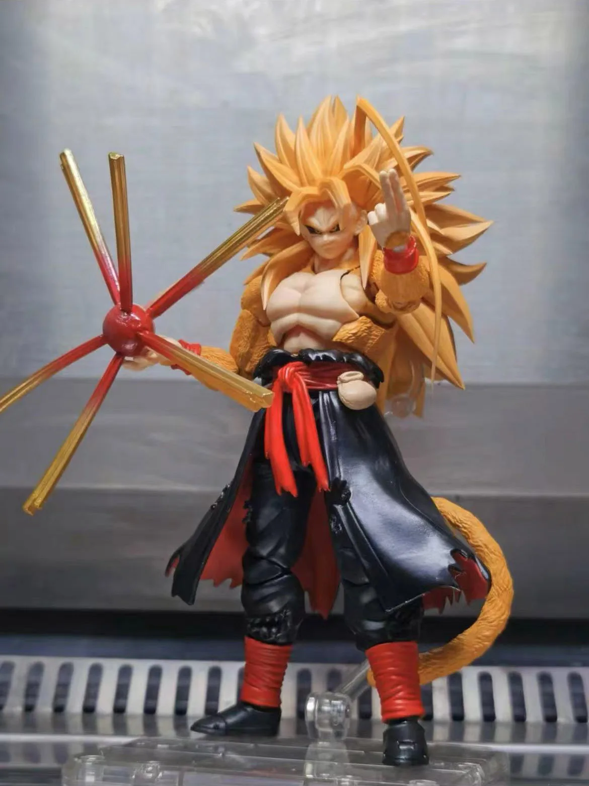 Dragon Ball Z Figure Kong Studio Custom No 20 Gold Ssj5 Limited