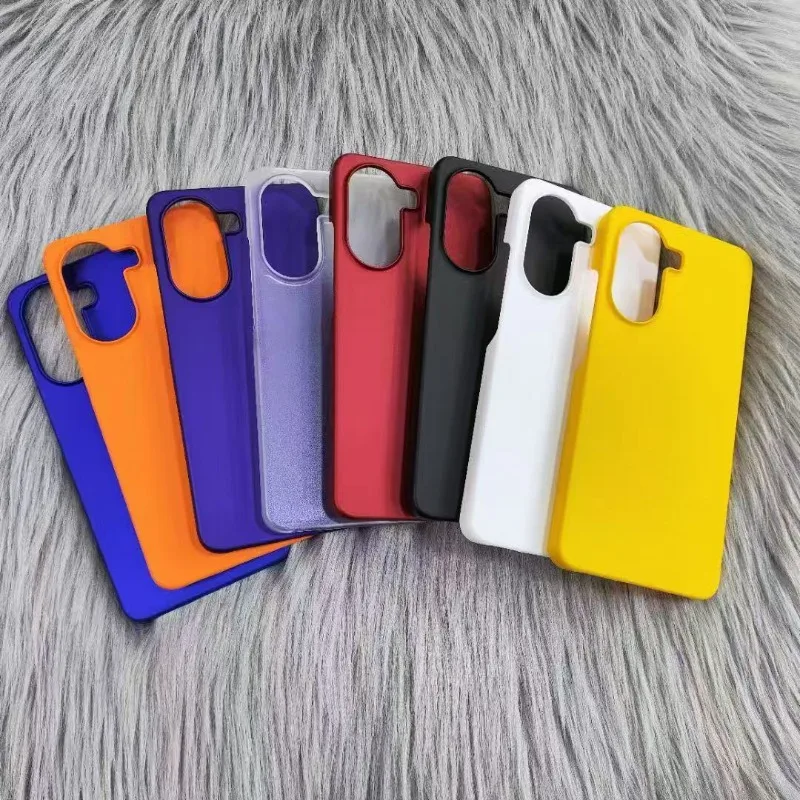 Sleek Shockproof Matte Back Cover - Solid Color Hard PC Slim Phone Case