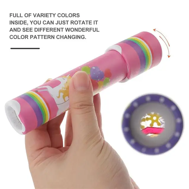 5/6pcs Classic Kaleidoscope Kids Toys Children Rotating Educational Playthings Imaginative Magic Puzzle Toy Party Favors 4