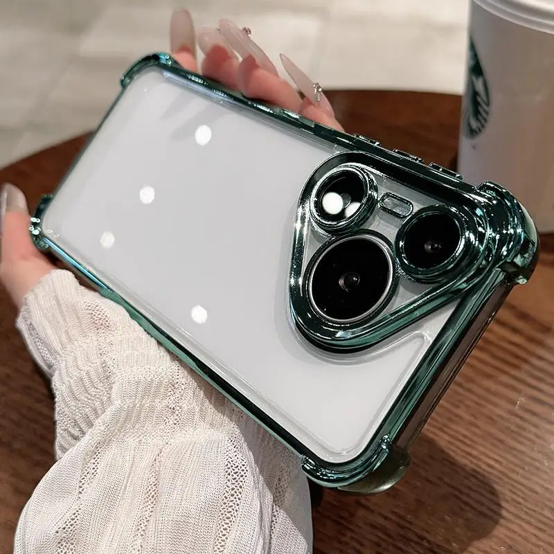 Transparent Acrylic Magnetic Case with Built-in Lens Film