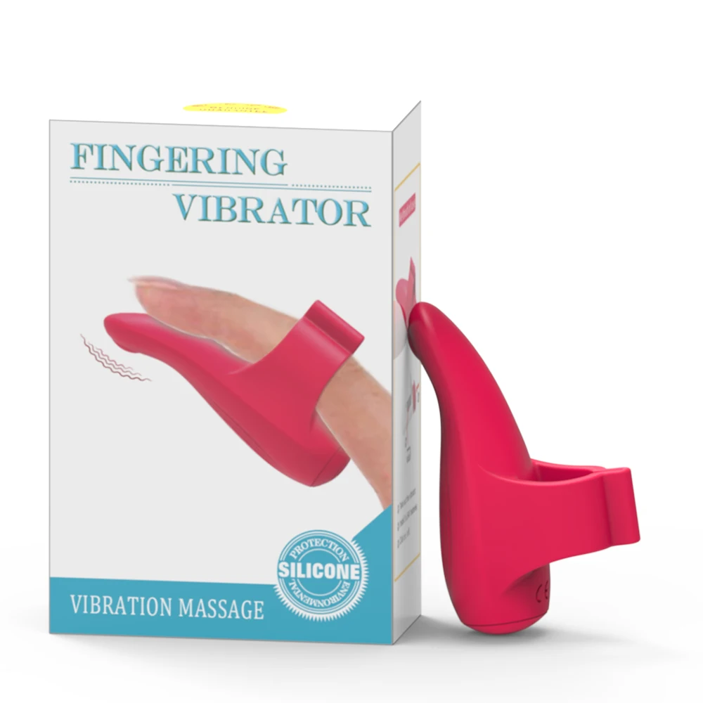 Mini Finger Vibrator G Spot Adult Products Female Masturbation Lesbian Sex Toys Clitoris Stimulator Erotic for Woman Couples