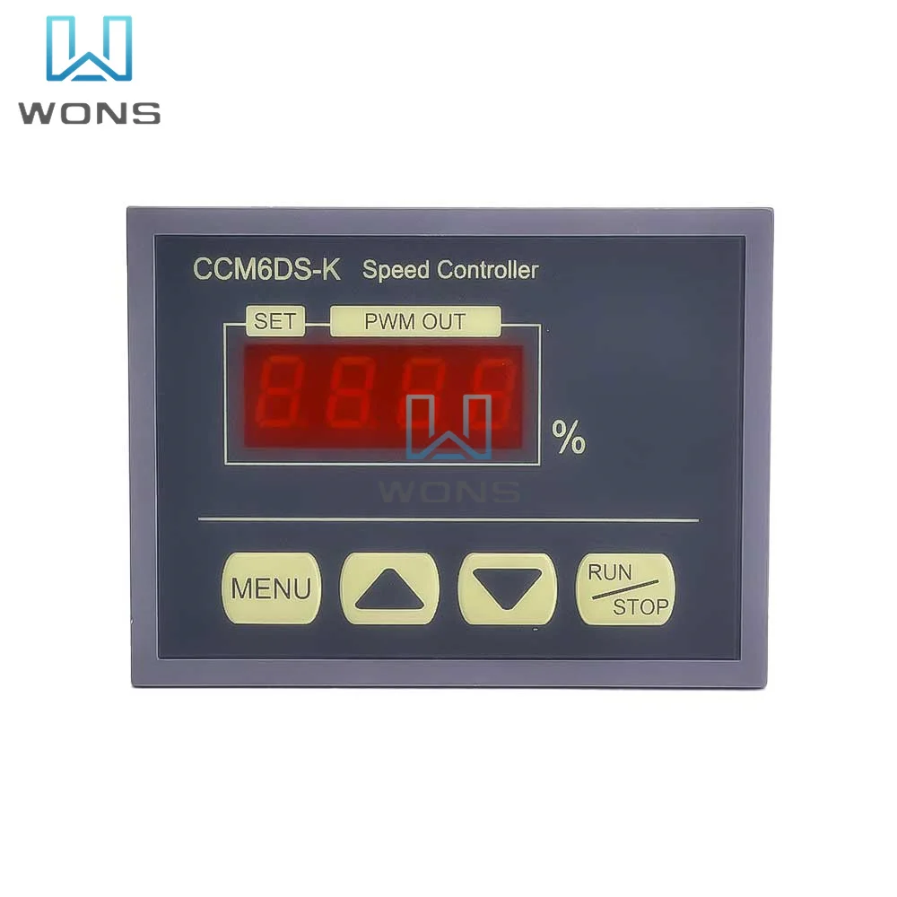 고출력 PWM DC 모터 속도 컨트롤러, DC 12V-80V, 디지털 디스플레이, CCM6DS-K 모터 속도 컨트롤러, 30A