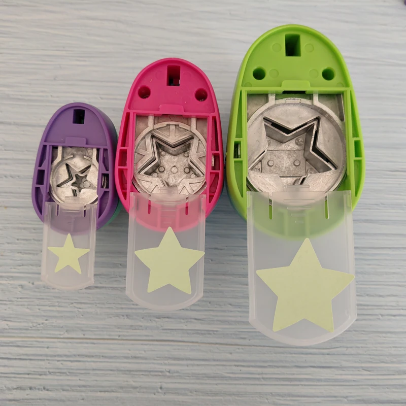 Star Shape Craft Hole Punch Paper Cutter Scrapbooking School Puncher EVA Embossing Tool 1pc paper cutter paper punch hole punching tools paper craft punch