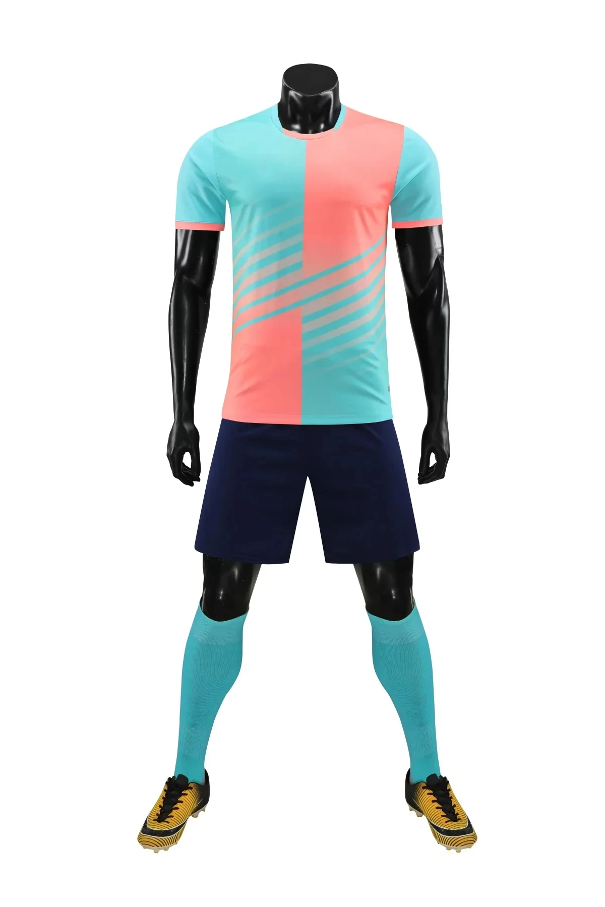 Men Soccer Uniforms Cheap Soccer Team Jersey Uniforms Football Kids Jersey Short Set Youth Training Sports Wear
