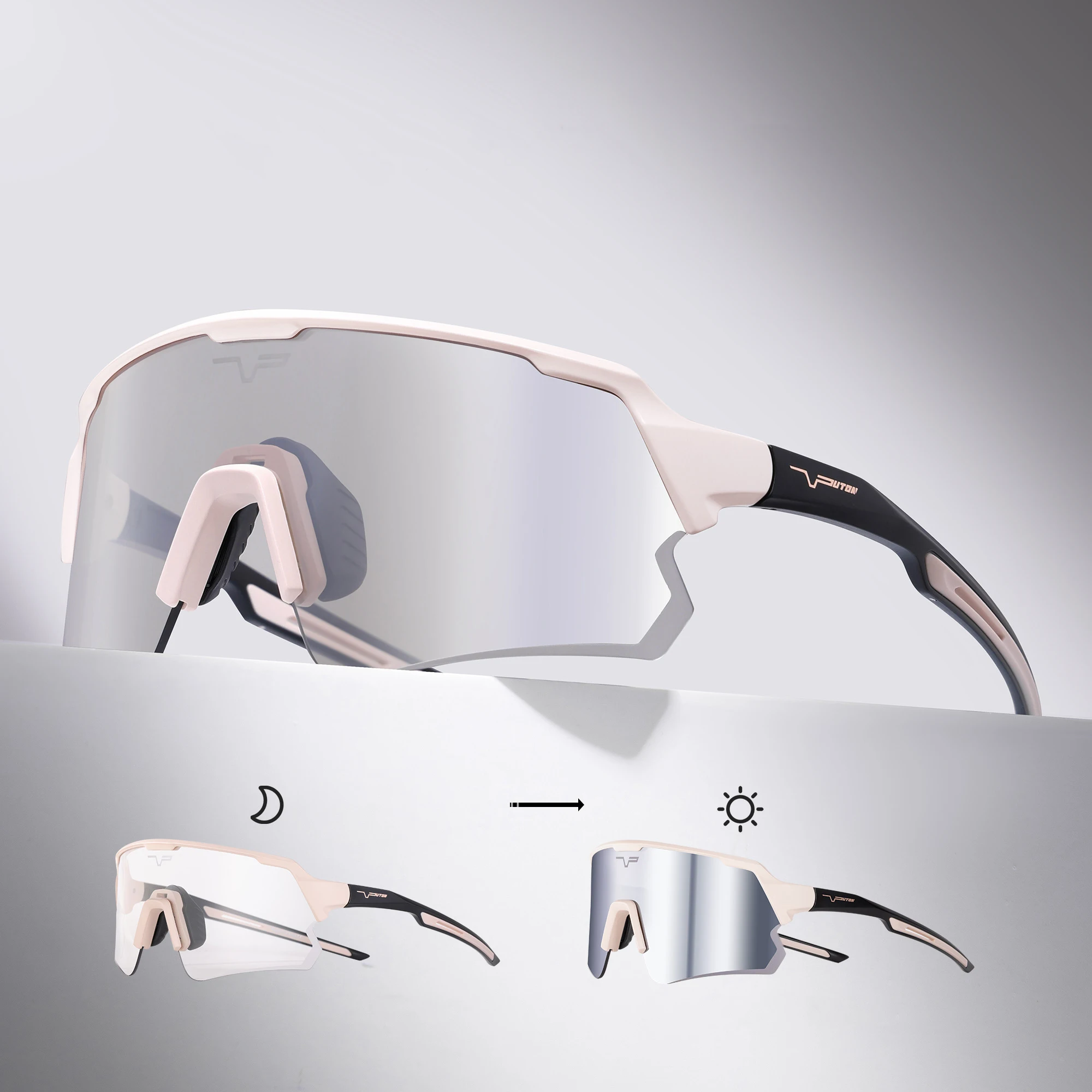 Photochromic Outdoor Sports Sunglasses