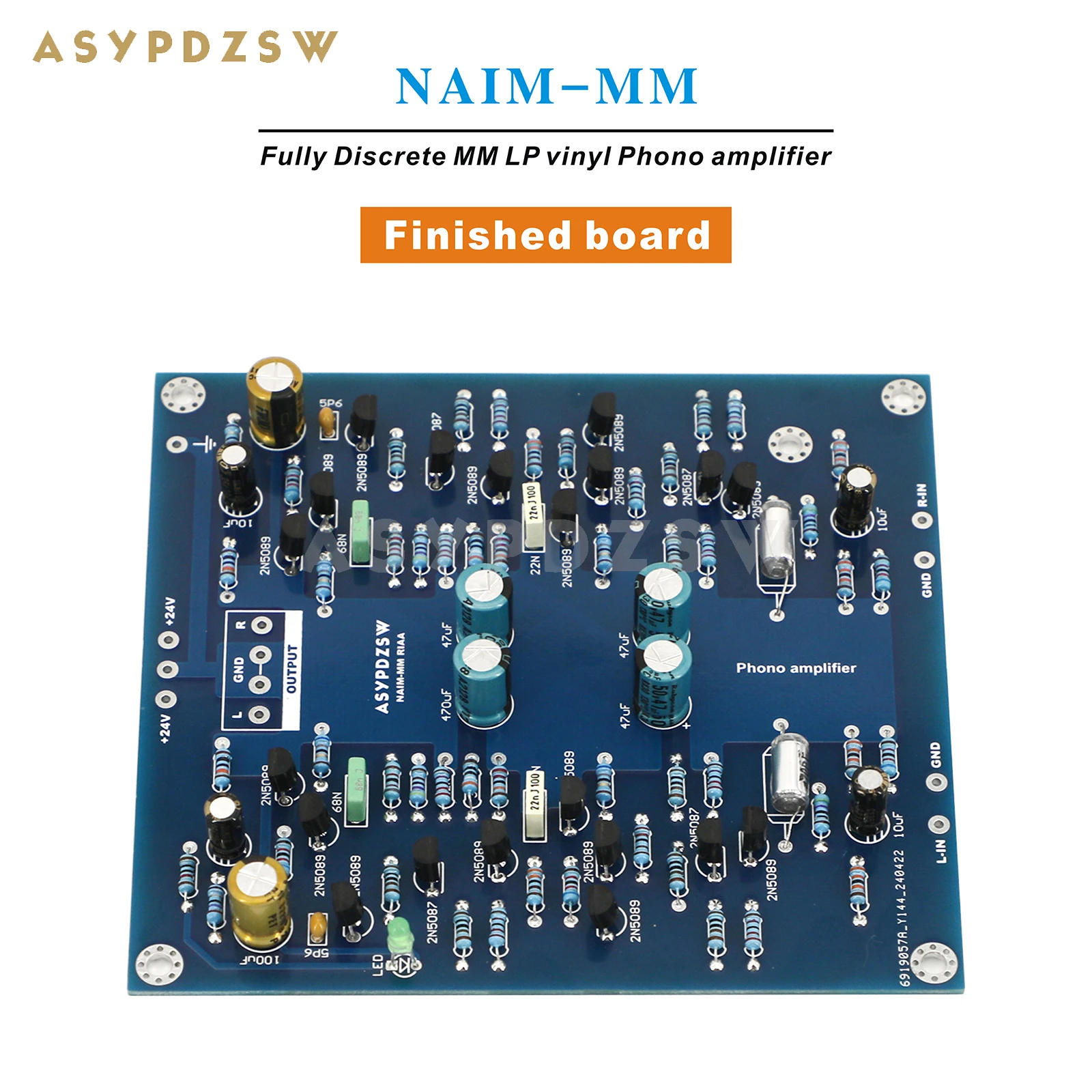 

NAIM-MM Fully Discrete MM LP vinyl Phono amplifier DIY Kit/Finished board Base on NAIM circuit