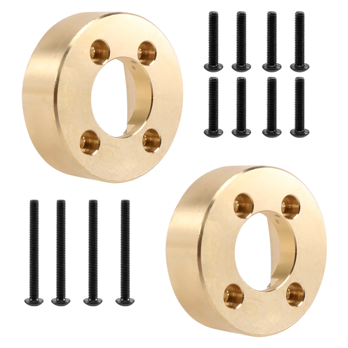 2x 110g Messing Gegengewicht - Für RC Crawler Auto CR3.4 CR1.8