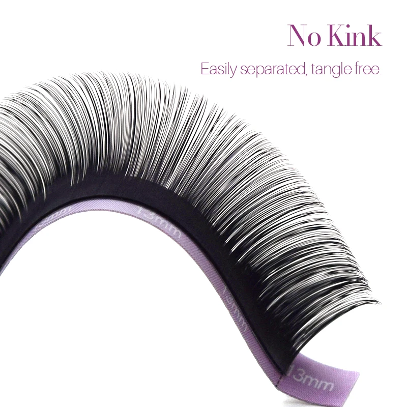 SONG LASHES  Wholesale Price Eyelash Extensions for Salon and Pofessional Nature and Soft Thin Tip Pure Black Easy Pick up