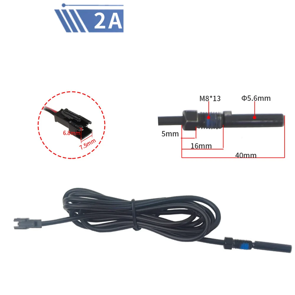 Ebike Brake Magnetic Sensor Wire Magnetic Brake Sensor For Ebike Cut Off Power Brake System 2 / 3 Pin Plug Electric Bicycle Part