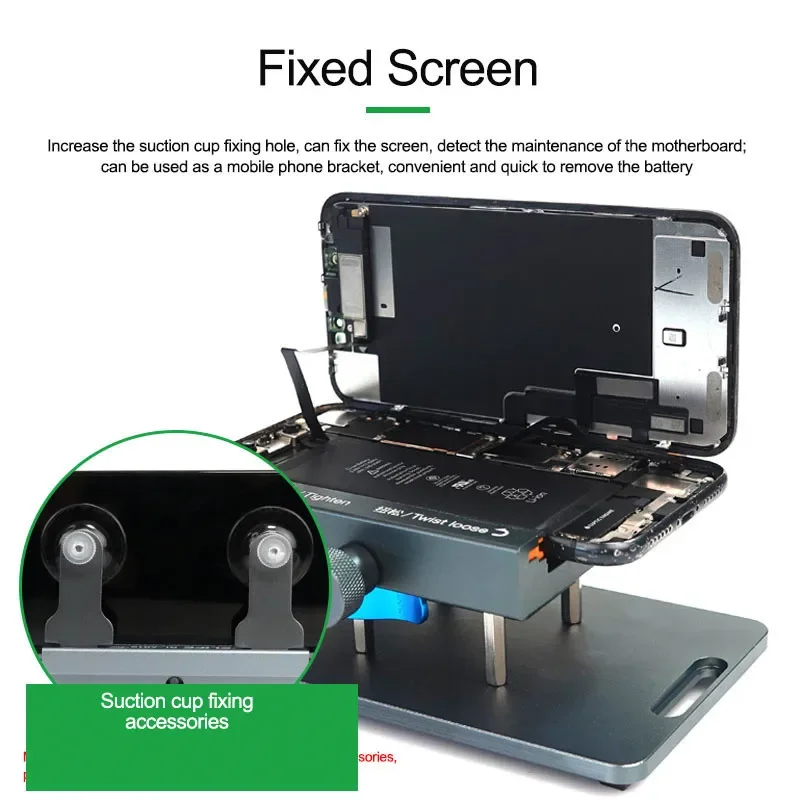 Glass Screen Repair Tool RELIFE RL-601S Pro 360&deg; Fixed Rotating Clamp Rear Glass Screen Removal Teardown Pressure Retaining Ifixit Fixture