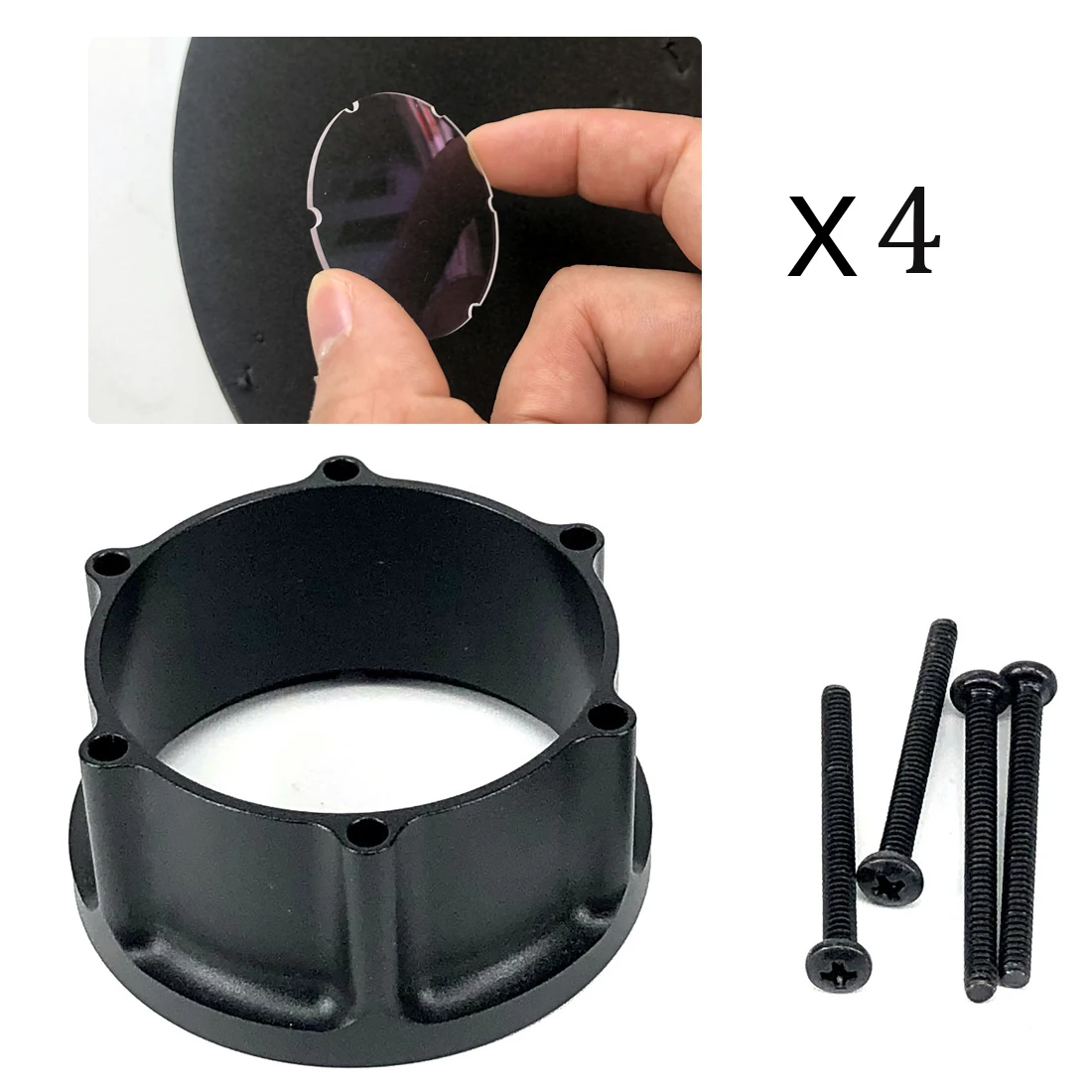 Archery Compound Bow Sight Adapter Aluminum Add Lens Alloy Bow Sight Outdoor Sports Target Aiming Shooting Accessories archery bow sight