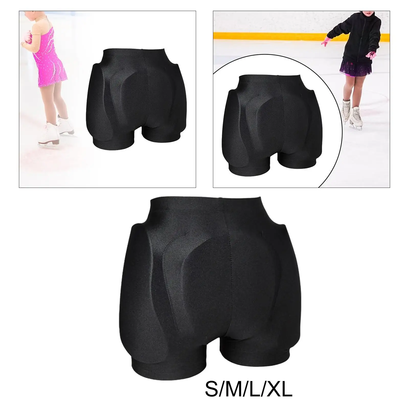 Padded Shorts Versatile Hip Protector for Skateboarding Outdoor Snowboard