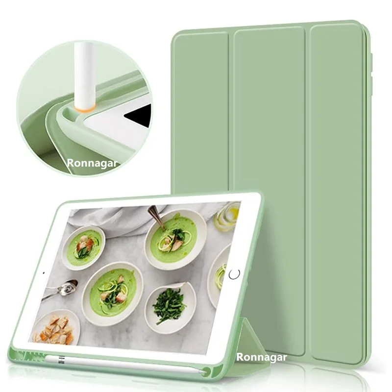 Capa para Tablet com Slot para Lápis para Ipad Capa para Ipad Air Air 9.7 2023 2023 Air 2023 10.9 5th 6th 102