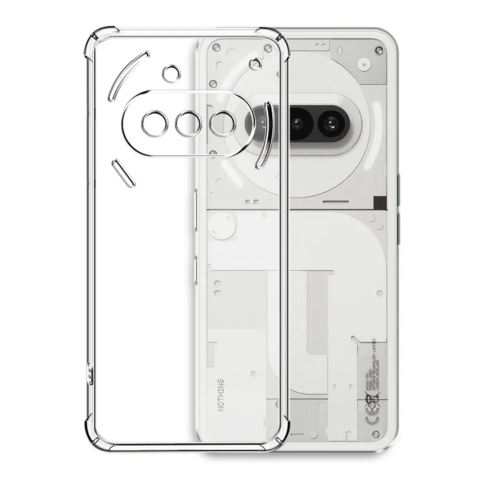 Airbag Shockproof Clear TPU Phone Case - Soft Silicone Back Cover