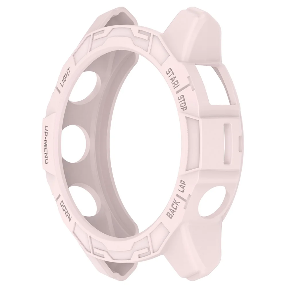 Durable TPU Half Cover Protective Case for Garmin Fenix 7 Series – Hollow Out Design